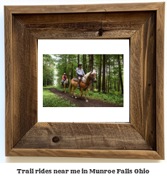 trail rides near me in Munroe Falls, Ohio